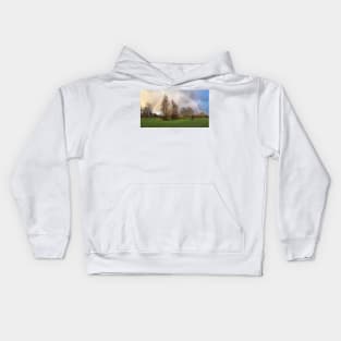 Rainbow over Tooting Common Kids Hoodie